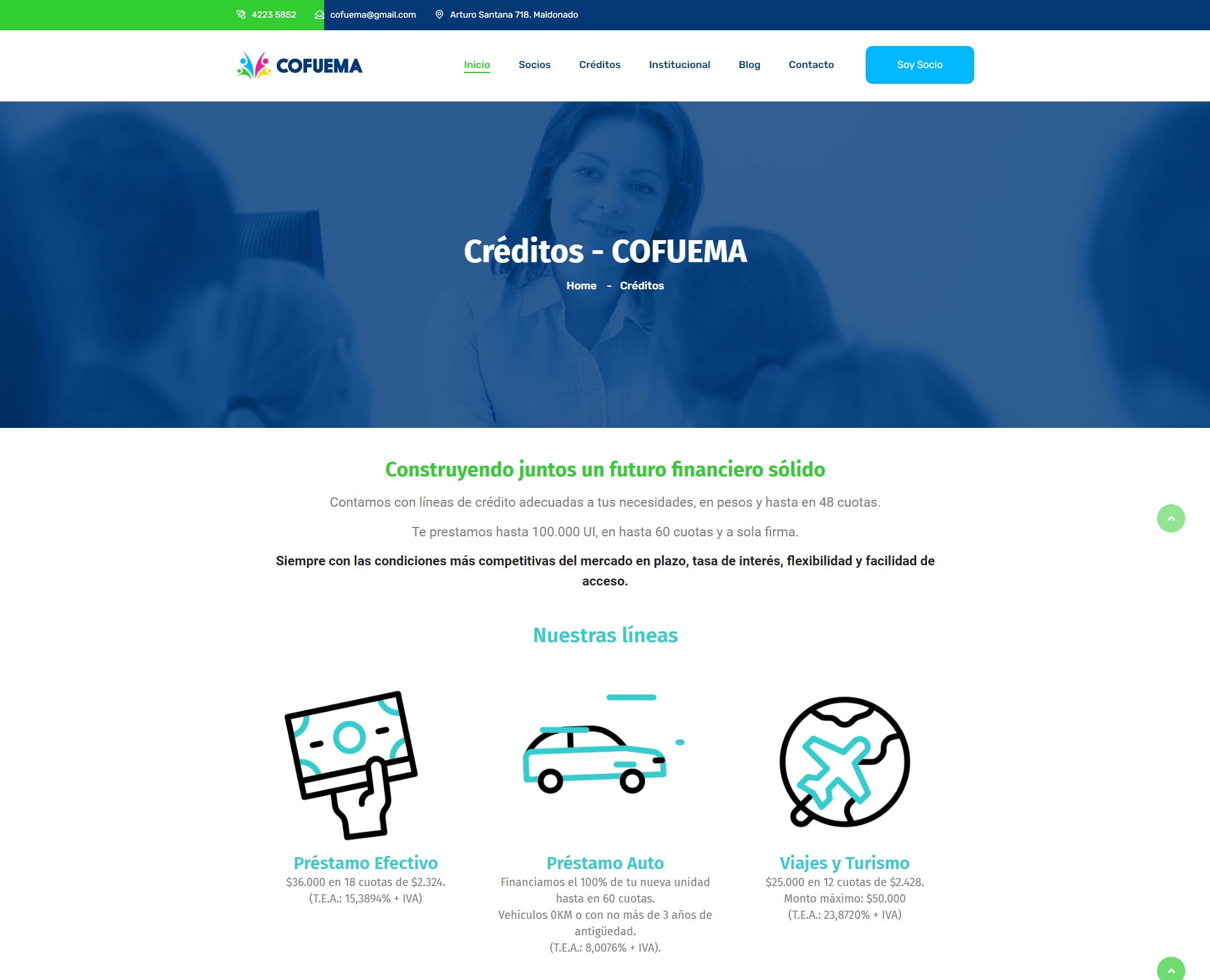 Diseño UI/UX y Desarrollo Web COFUEMA